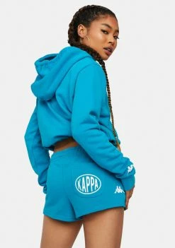 Kappa Green Sea White Authentic Pop Esia Shorts