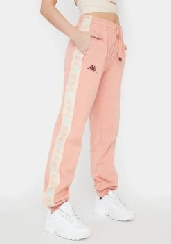 Kappa Bottoms Coral 222 Banda Iakora Sweatpants