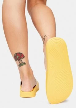 Kappa Yellow 222 Banda Adam 17 Slide Sandals