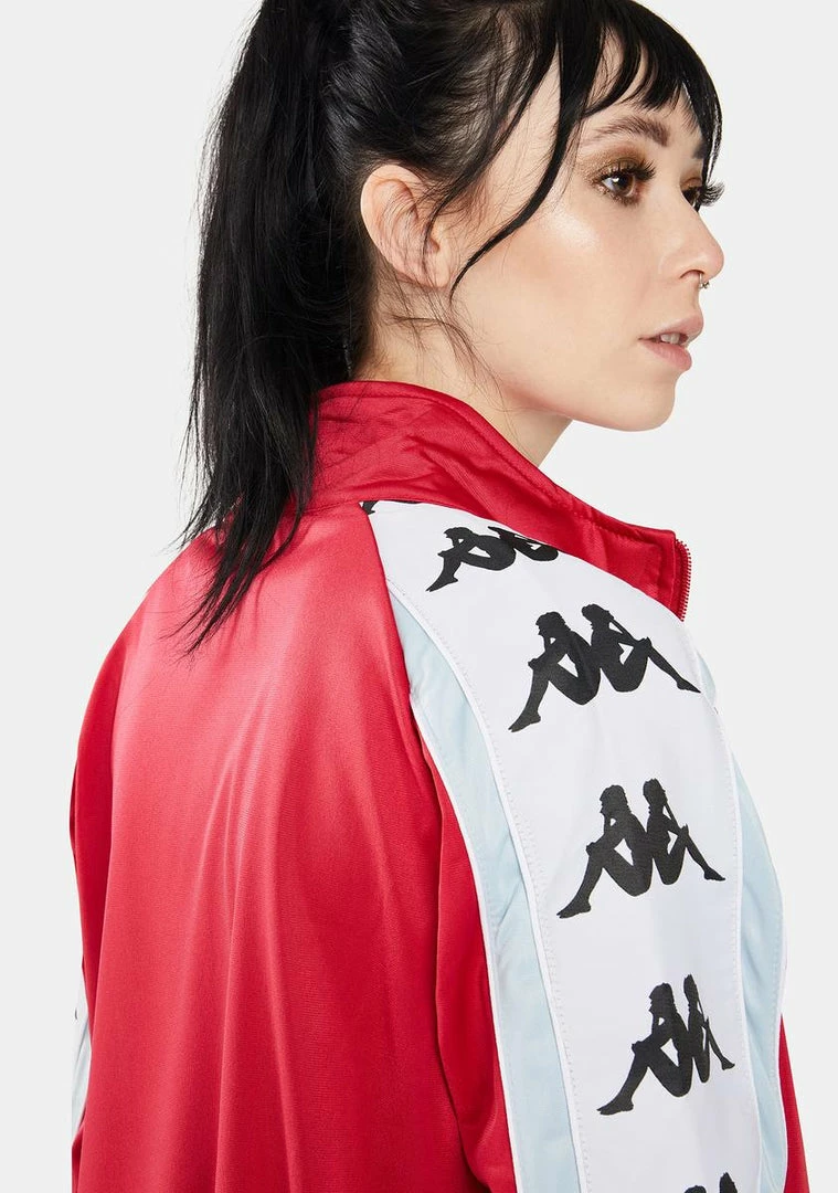 Best Sale π Kappa Outerwear Red Cyclamen 222 Banda 10 Anay Track Jacket π 6 Kappa Outerwear Red Cyclamen 222 Banda 10 Anay Track Jacket