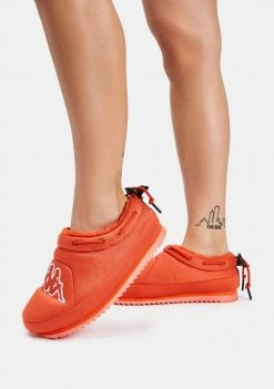 Kappa Orange Logo Tasin Sneaker Mules Flats