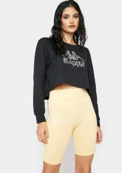 Kappa Yellow 222 Banda Utuado Bike Shorts