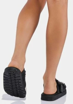 Kappa Red Logo Tape Kalpi Sandals