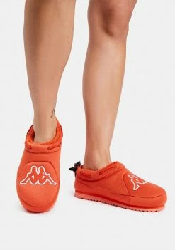 Kappa Orange Logo Tasin Sneaker Mules Flats