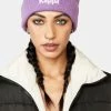 Kappa Purple Authentic Giada Beanie Hats