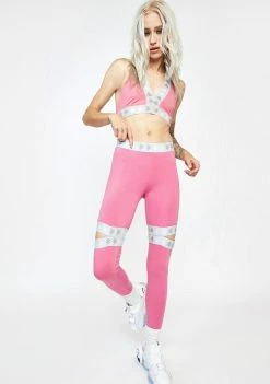 Kappa Active Pink 222 Banda Bowman Leggings