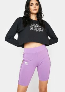 Kappa Violet 222 Banda Utuado Bike Shorts Active