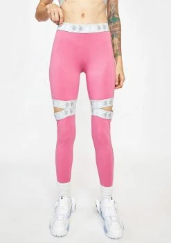 Kappa Active Pink 222 Banda Bowman Leggings