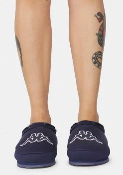 Kappa Marine Blue Logo Tasin Sneaker Mules