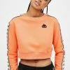 Kappa Melon 222 Banda Bacroy Crop Sweatshirt