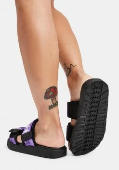 Kappa Black Lilac 222 Banda Aster 4 Sandals