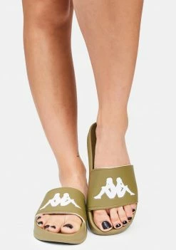 Kappa Olive Authentic Adam 2 Slide Sandals