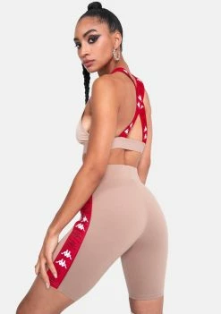 Kappa Brown 222 Banda Utuado Bike Shorts