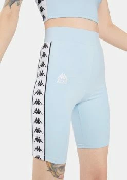 Kappa Bottoms Blue 222 Banda Cicles 2 Biker Shorts