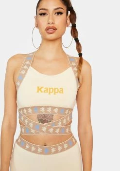 Kappa Beige 222 Banda Ivohibe Bra Top