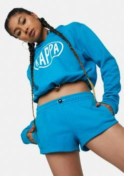 Kappa Green Sea White Authentic Pop Esia Shorts