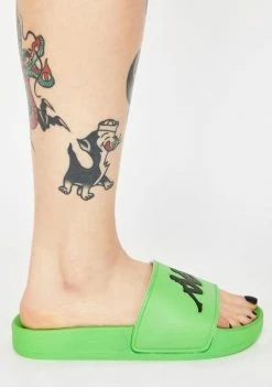 Kappa Green Authentic Adam 2 Slides