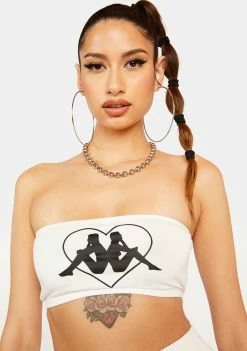 Kappa Active White Authentic Love Koszalin Bandeau