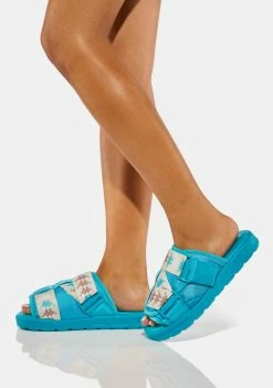 Kappa Dark Aqua 222 Banda Mitel 8 Sandals