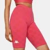 Kappa Active Fuchsia White Authentic Pop Emiaza Bike Shorts