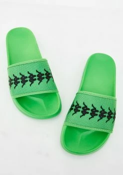 Kappa Green 222 Banda Adam 12 Slides Sandals