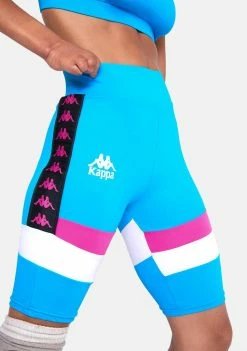 Kappa Blue Authentic Football Lampung Bike Shorts