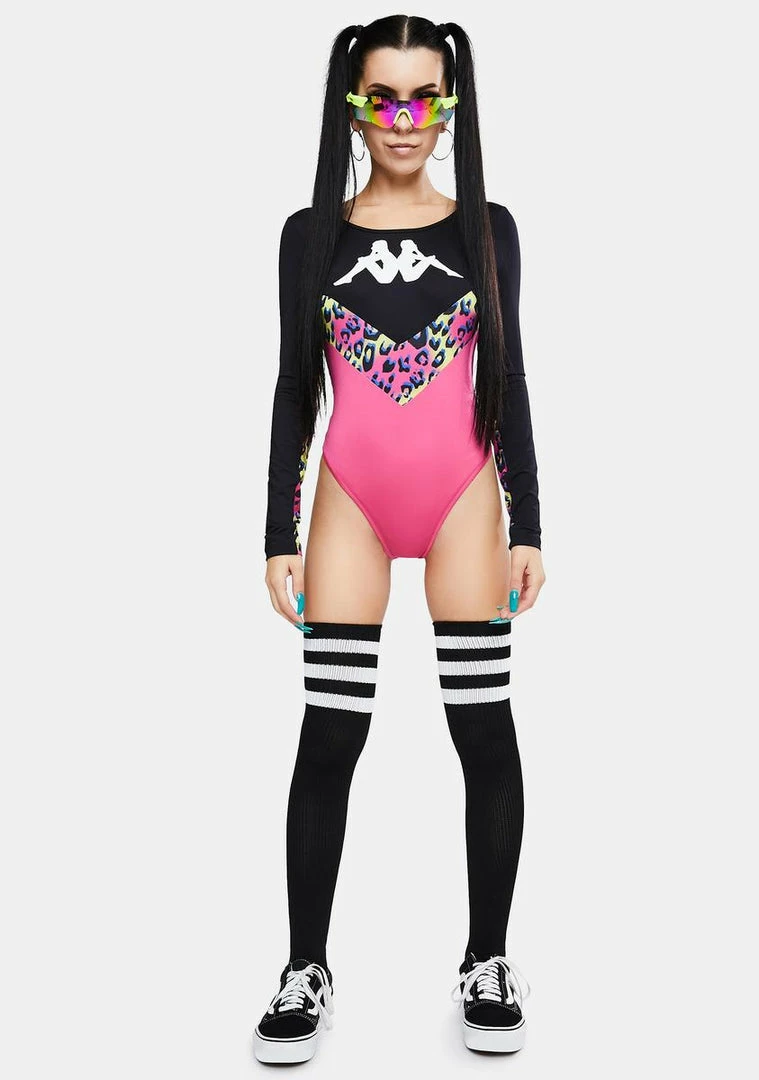 Outlet π Kappa Authentic Daiana Graphik Bodysuit π 5 Kappa Authentic Daiana Graphik Bodysuit