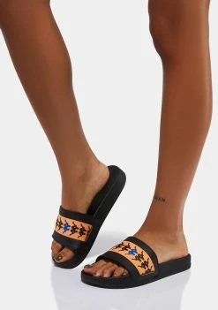 Kappa Black Yellow 222 Banda Adam 15 Slides