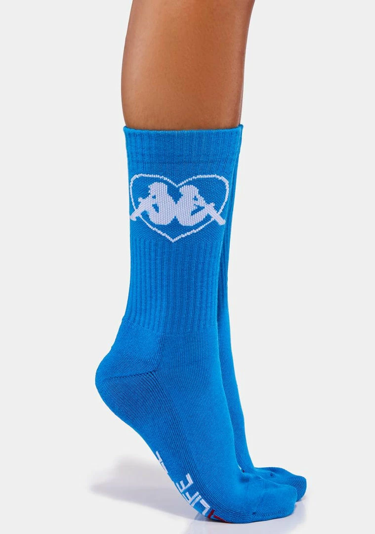 Cheap β Kappa Blue Authentic Loval Crew 𧦠Socks π 2 Kappa Blue Authentic Loval Crew Socks