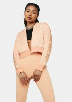 Kappa Outerwear Peach Pink 222 Banda Osbar Track Jacket