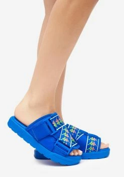 Kappa Blue 222 Banda Mitel 6 Slides Sandals