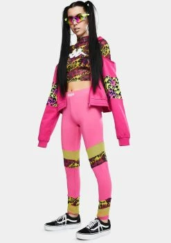 Kappa Authentic Dalani Graphik Leggings Bottoms