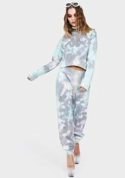 Kappa Tops Authentic Galz Tie Dye Sweatshirt