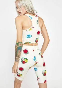 Kappa Cream Authentic Palembang Biker Shorts