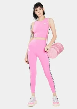 Kappa Fuchsia 222 Banda Atvan Crop Tank