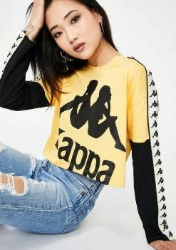 Kappa 222 Banda Boculus Graphic Crop Top