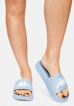 Kappa Light Blue Authentic Adam 2 Slide Sandals