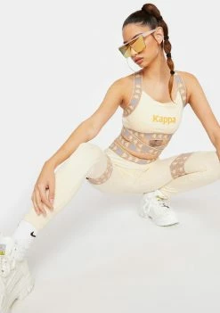 Kappa Beige 222 Banda Ikongo Leggings