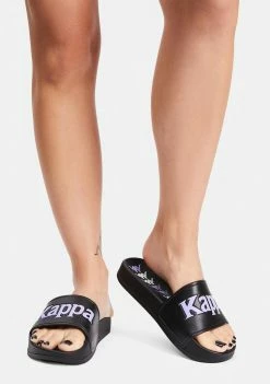 Kappa Black Lilac 222 Banda Adam 17 Slides