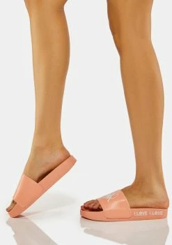 Kappa Peach Authentic Aasiaat 1 Slide Sandals