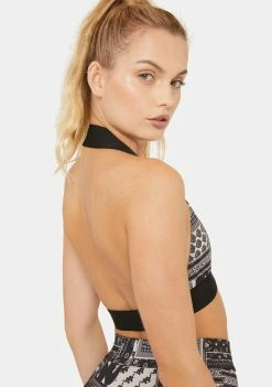 Kappa Black Authentic Bealanana Bra Top Active