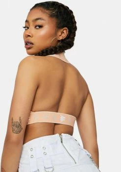 Kappa Peach Pink 222 Banda Erryana Sports Bra Active