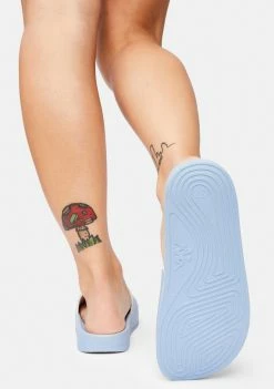 Kappa Light Blue Authentic Adam 2 Slide Sandals
