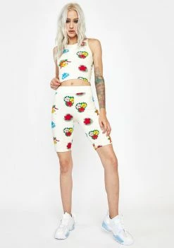 Kappa Active Cream Authentic Maluku Crop Tank