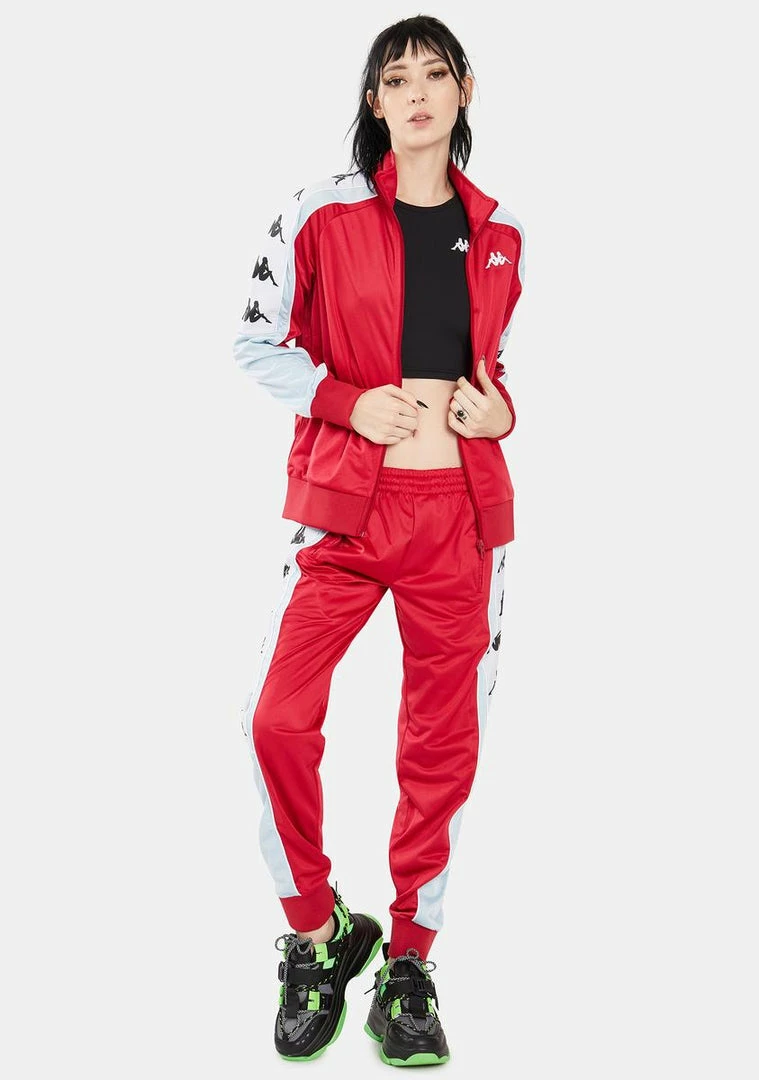 Best Sale π Kappa Outerwear Red Cyclamen 222 Banda 10 Anay Track Jacket π 5 Kappa Outerwear Red Cyclamen 222 Banda 10 Anay Track Jacket