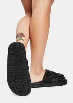 Kappa Black Gray 222 Banda Mitel 1 Sandals