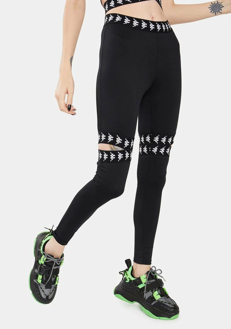 New π Kappa Black 222 Banda Doshy Leggings Active π 3 Kappa Black 222 Banda Doshy Leggings Active