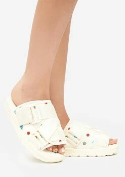 Kappa White 222 Banda Degana Slides