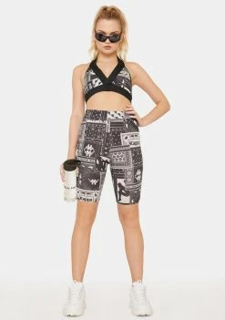 Kappa Black Authentic Bealanana Bra Top Active