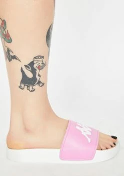 Kappa Sandals Pink Authentic Adam 2 Slides